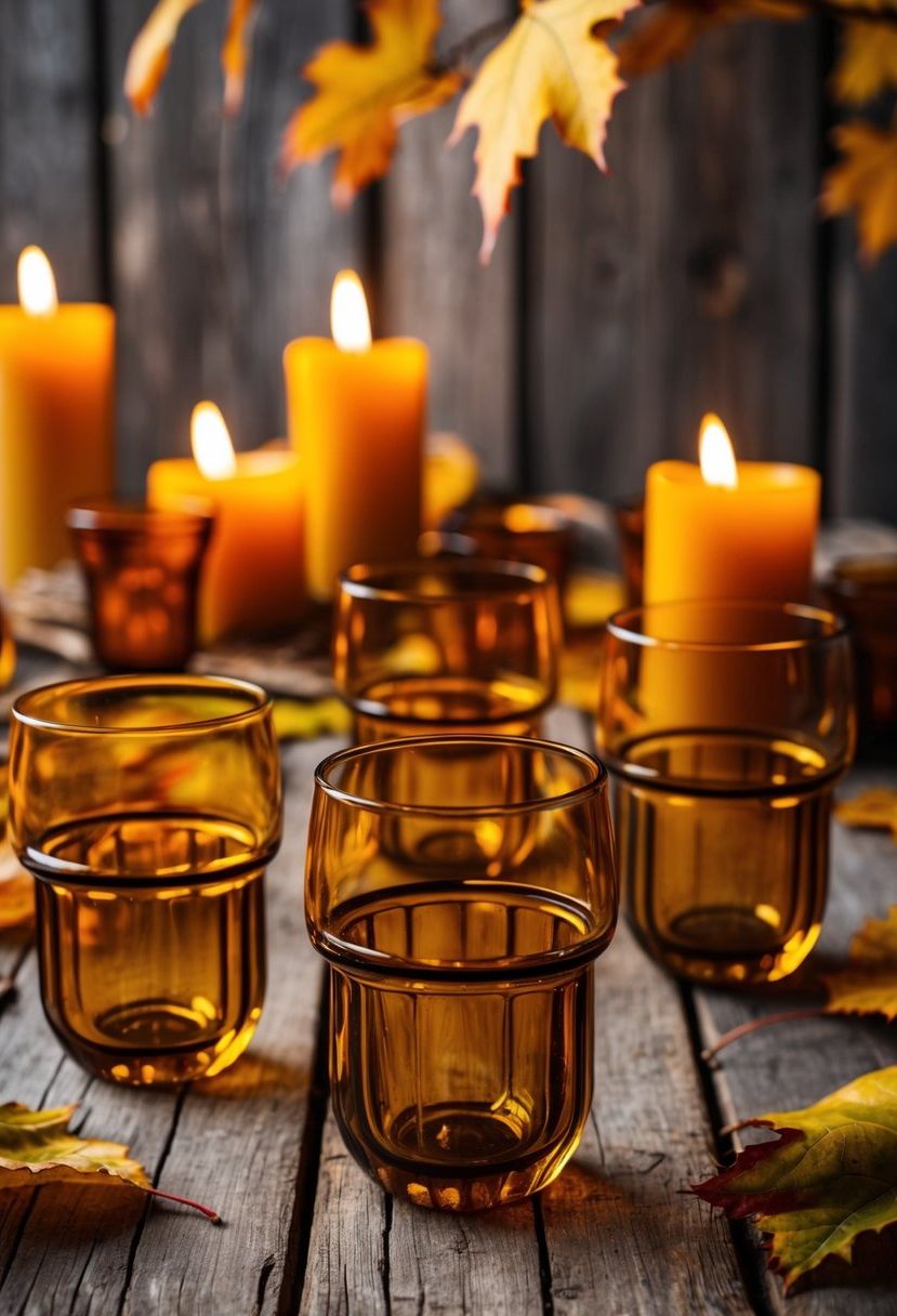 10) Use Amber Glassware for Warmth