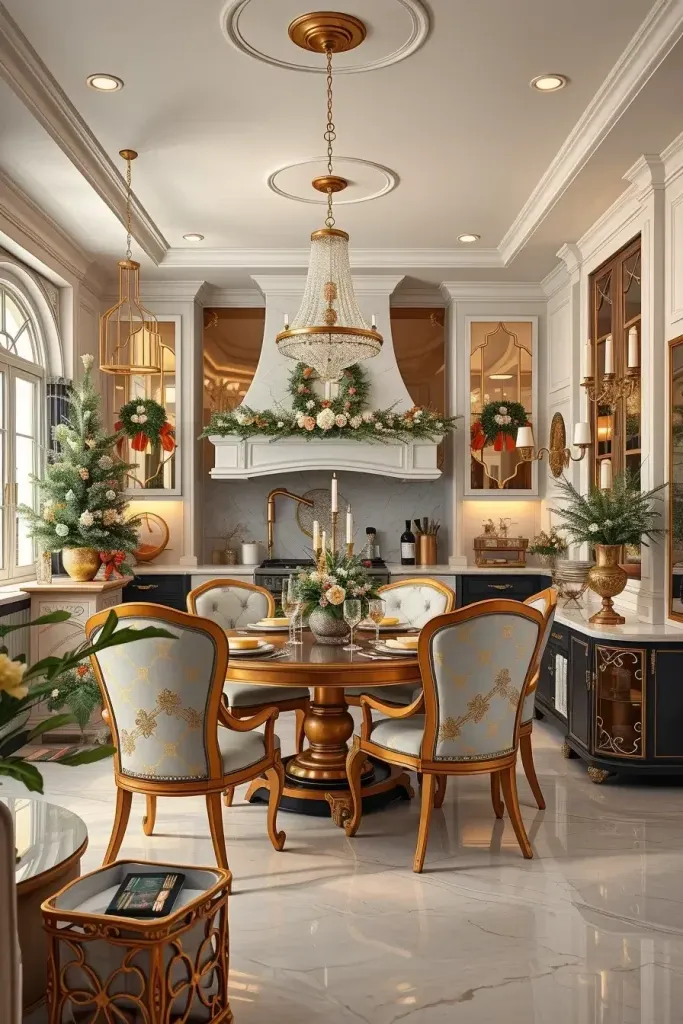 Gold Accents for an Elegant Christmas Kitchen - photo 2