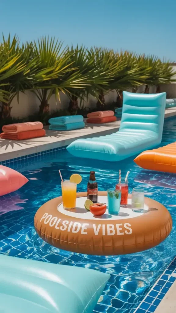 13. Floating Lounge Setups