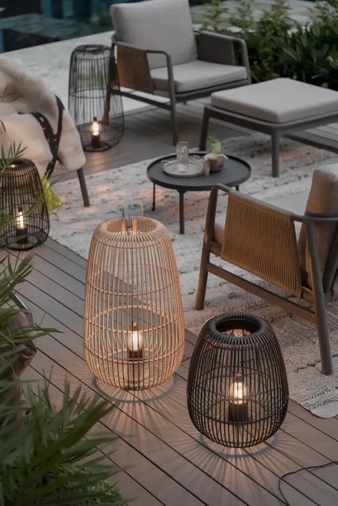 Floor Lamps for Outdoor Ambiance