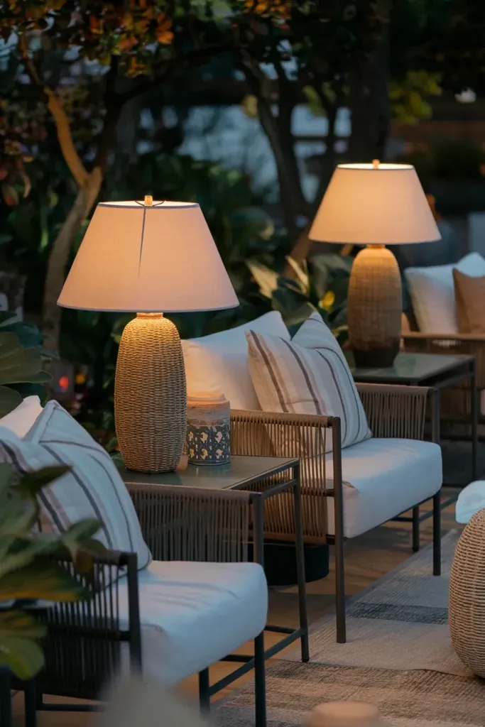 Table Lamps for Outdoor Style
