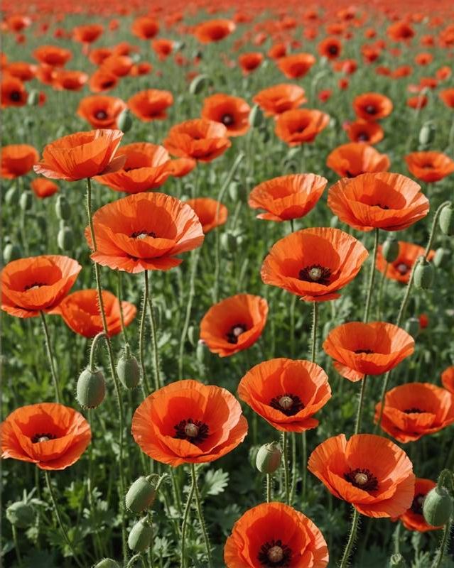 Poppies for Color and Yield
