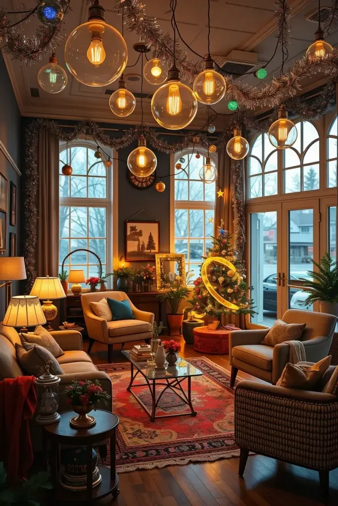 18) Vintage-Inspired Holiday Lighting Ideas - photo 2