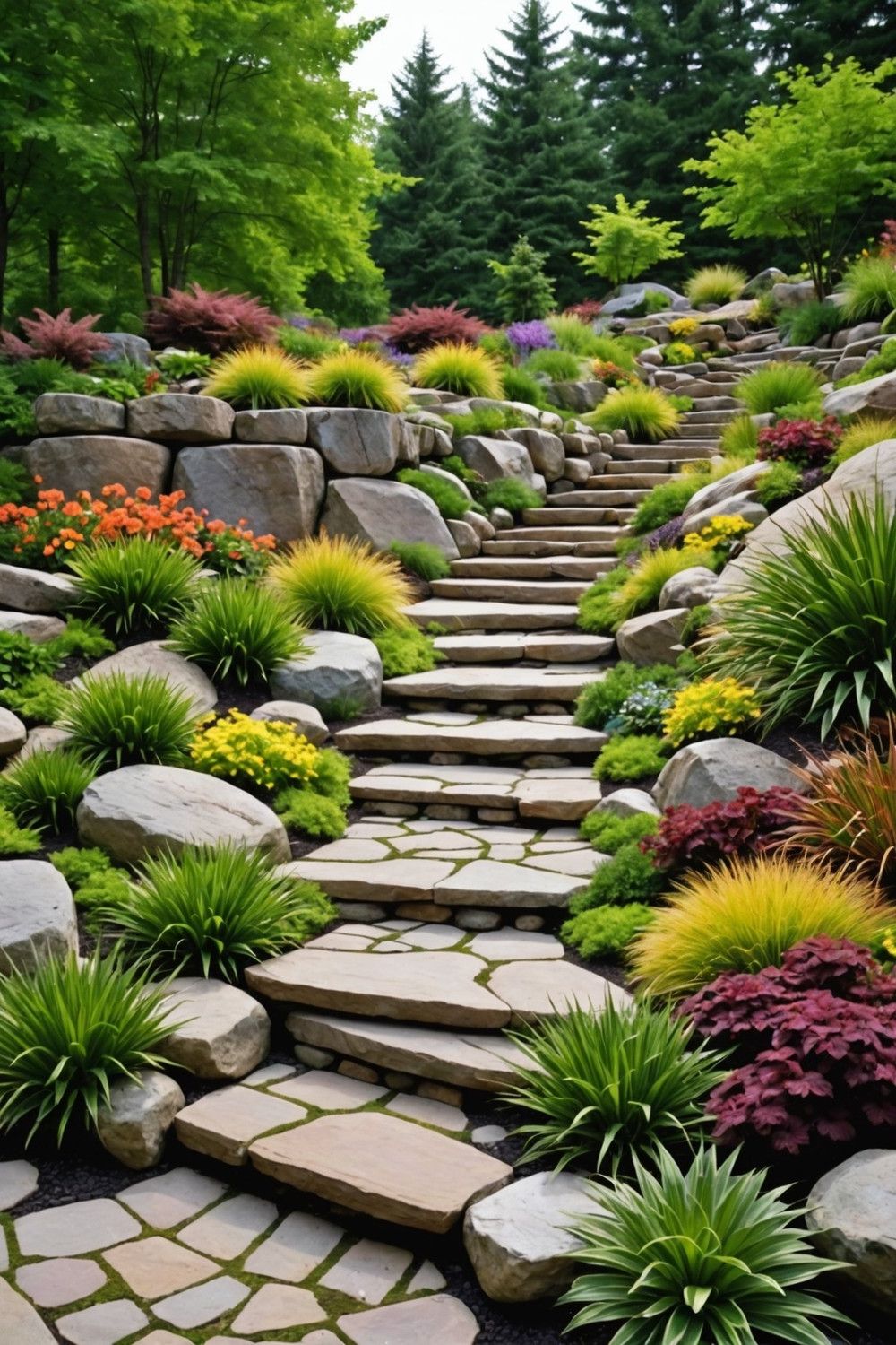 Build a Terraced Rock Garden