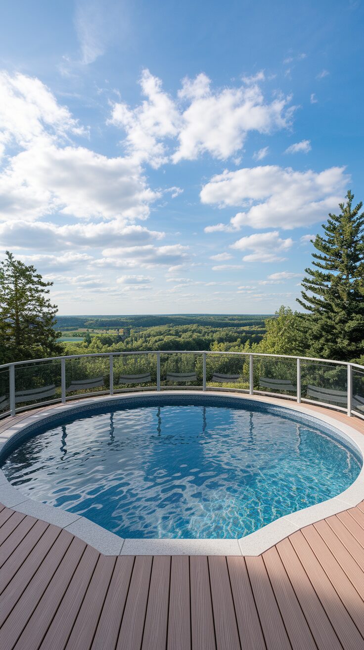 Glass Railings for Unobstructed Pool Views - photo 2