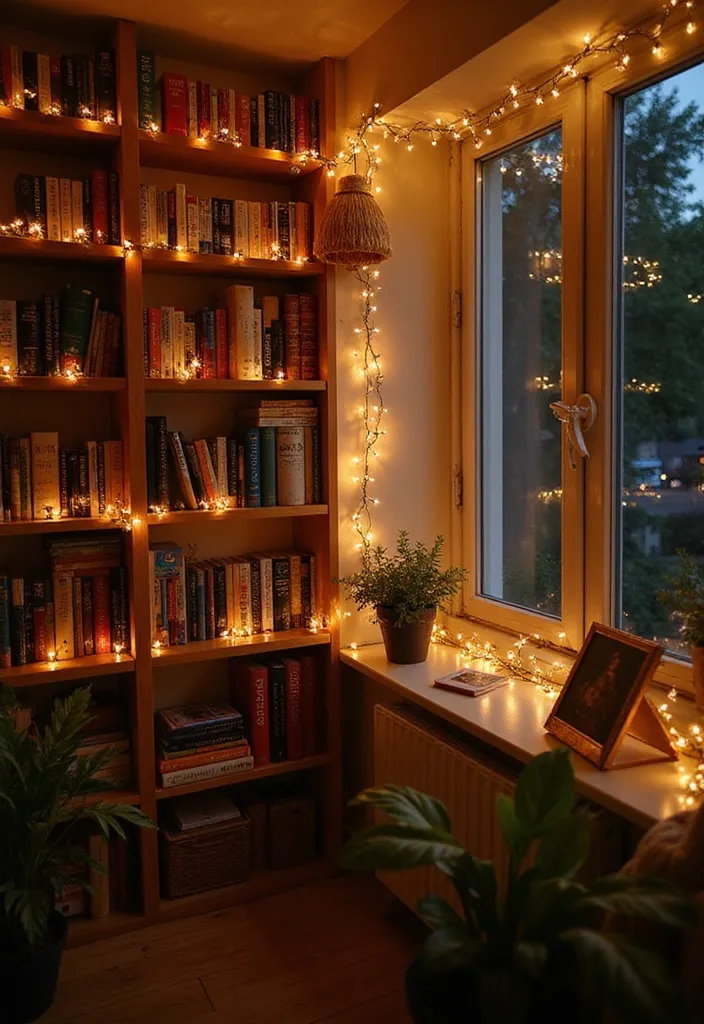 Add Sparkle With Fairy Lights