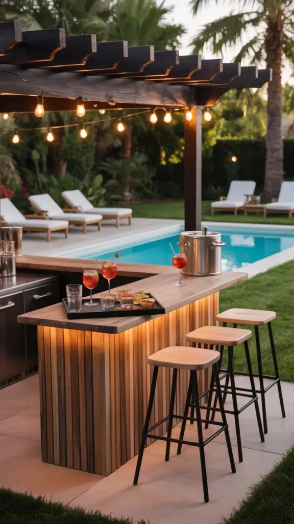 11. Building a Poolside Bar