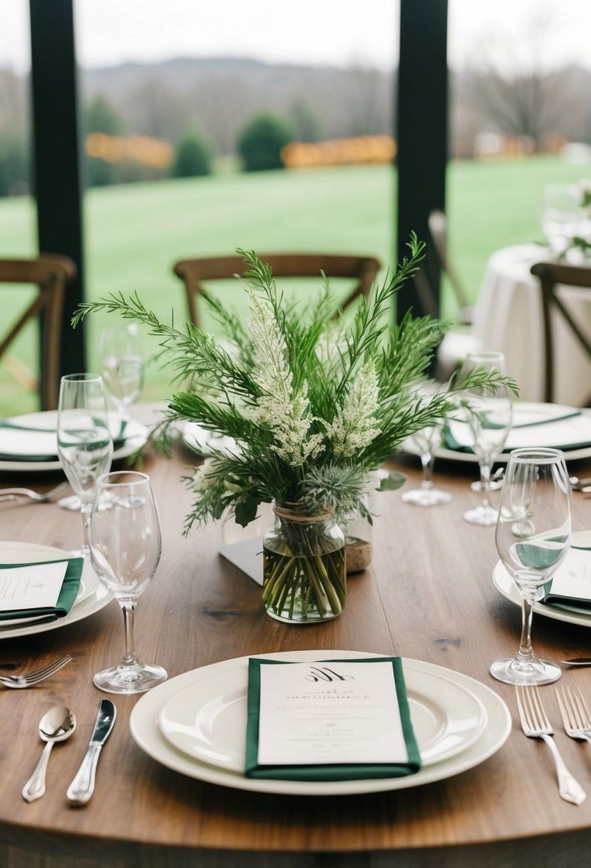 14) Lambs Ear Table Accents