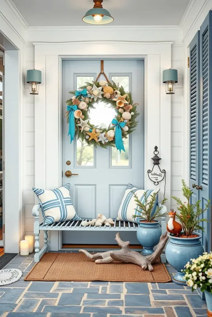 Coastal Christmas Wreaths with Ocean Accents - photo 2