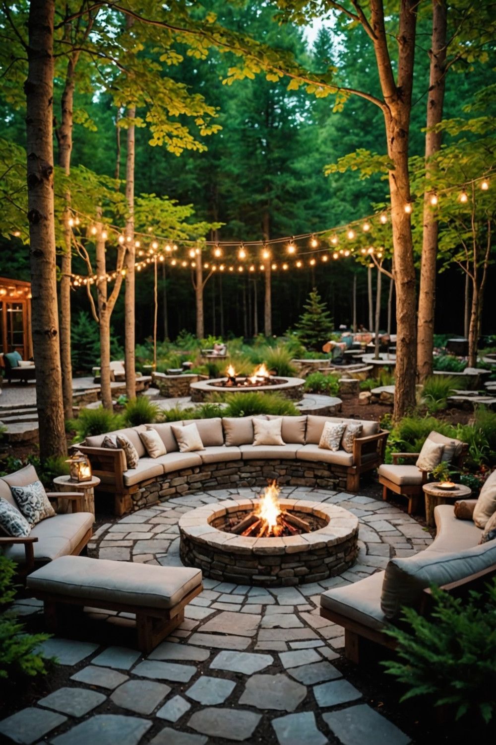 Set Up a Fire Pit Gathering Spot