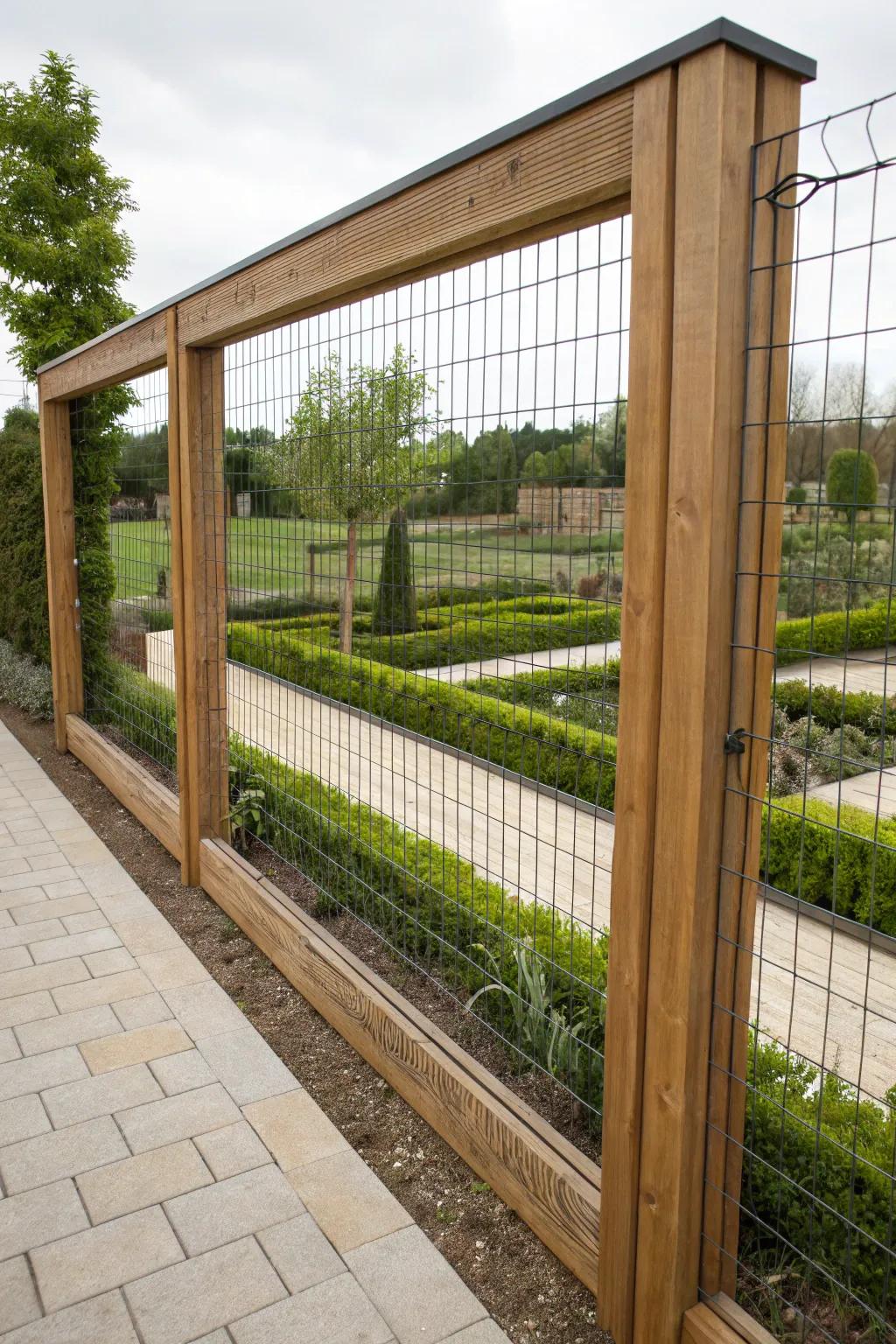 4. Picture Frame Wire Panels