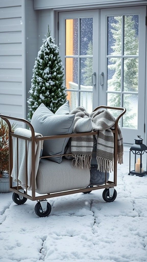 Trolley for Extra Patio Storage