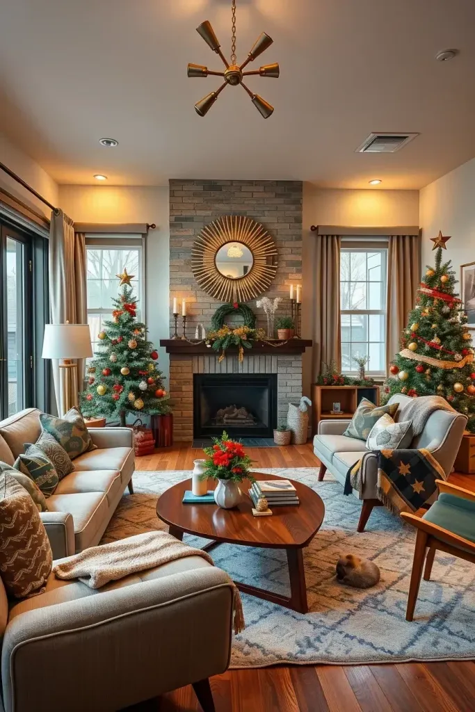 22) Building a Mid-Century Christmas Living Room - photo 2