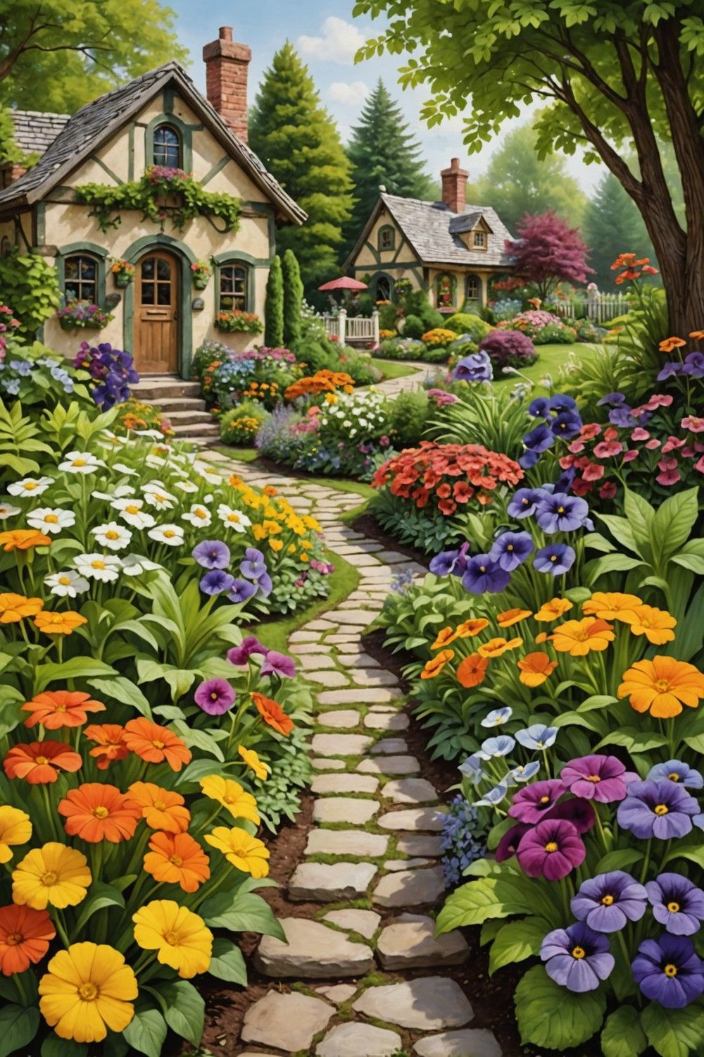 Playful Flower Border Ideas