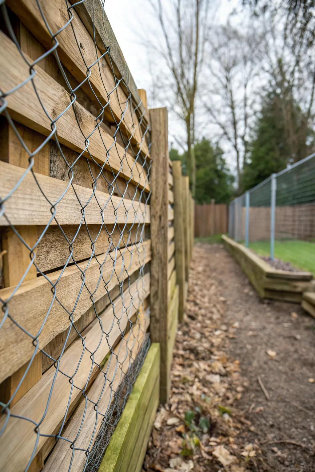 15. Layered Wood Slat Texture