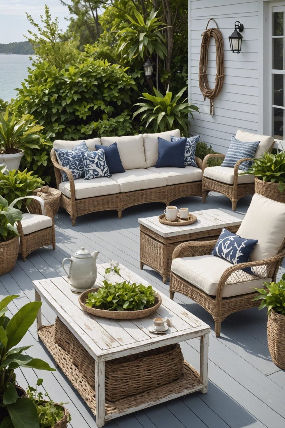 Wicker Furniture for a Coastal Feel