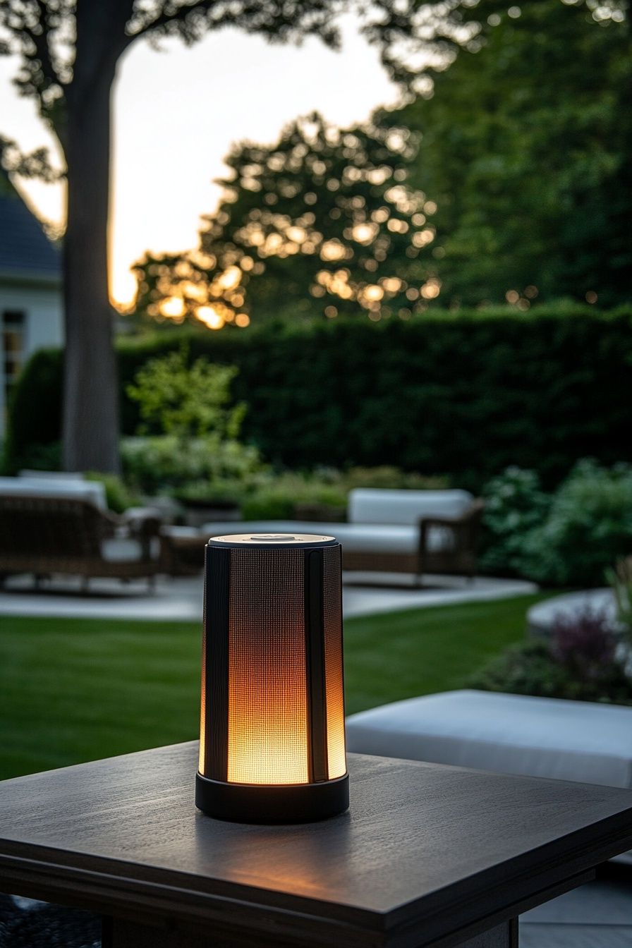 16. Use Portable Lights for Flexible Evenings