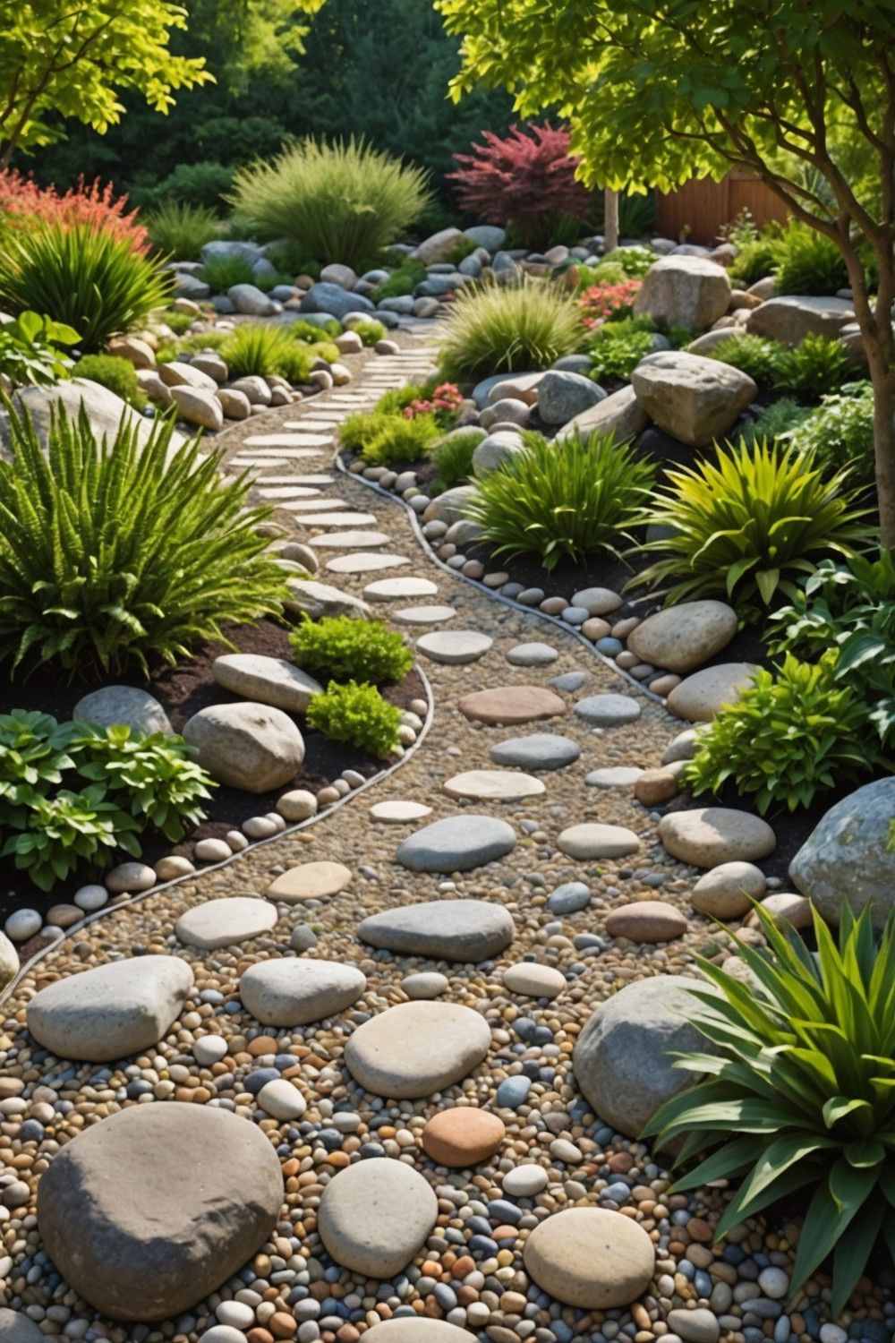 Adding Pebbles to a Rock Garden