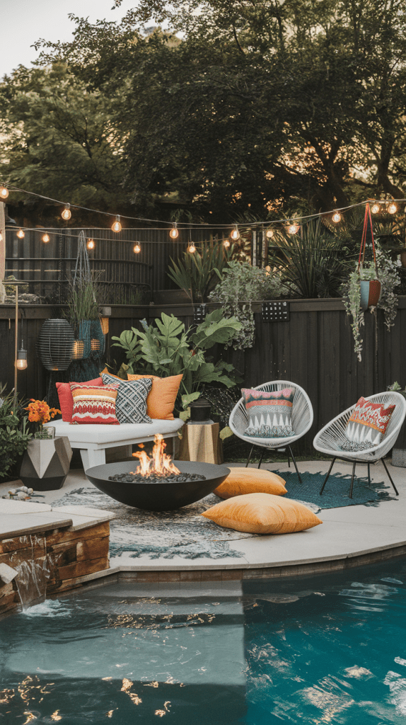 Stylish Decorating Touches for Pool Decks