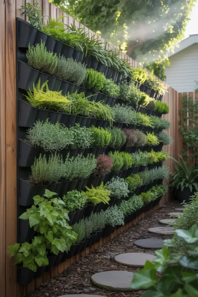 13. Build a Living Wall Feature
