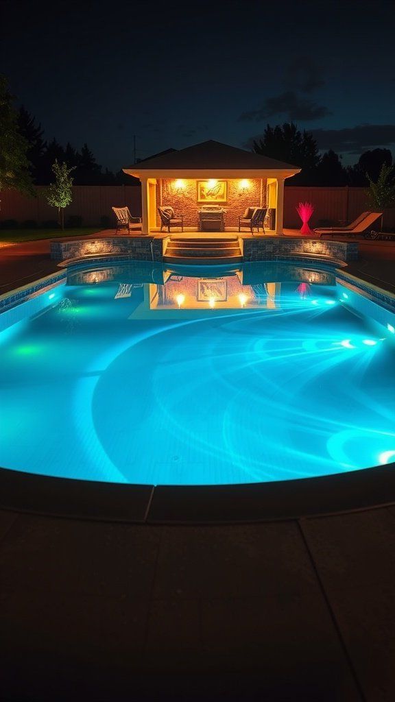 Lighting Ideas to Customize Your Above Ground Pool