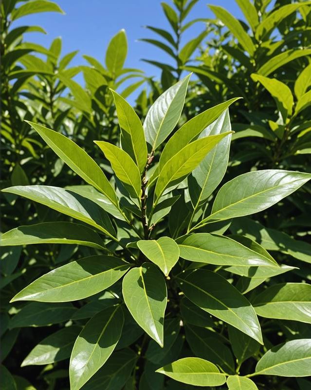 Cherry Laurel as an Evergreen Screen