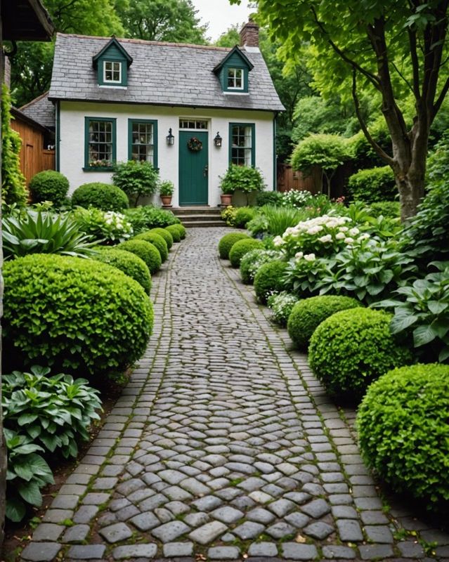 Cobblestone Walkways