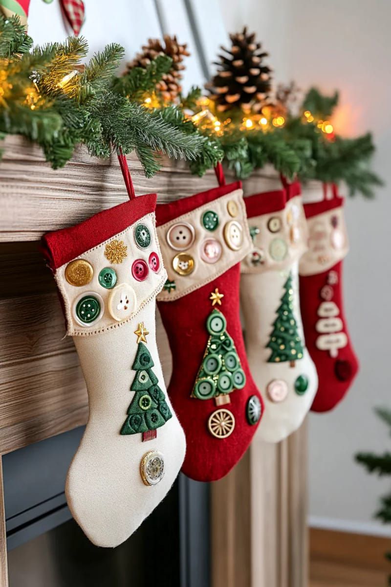 7. Tree and Star-Shaped Buttons for Extra Detail - photo 2