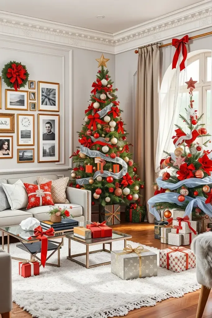 Social Media Inspiration for Red and Silver Trees - photo 2