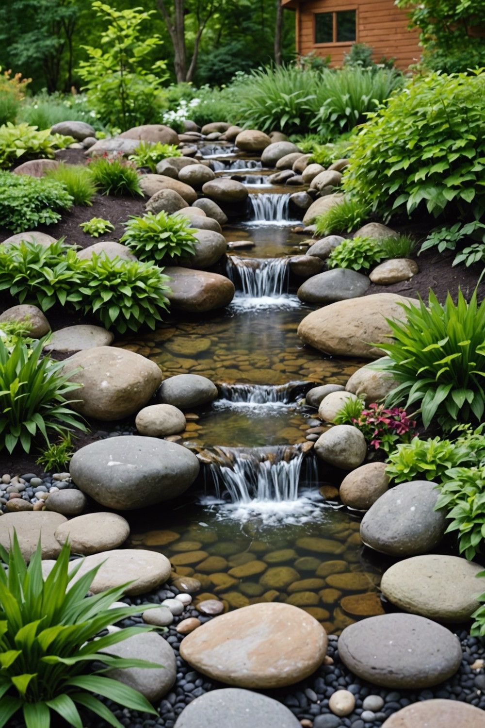 Stone Water Feature Ideas