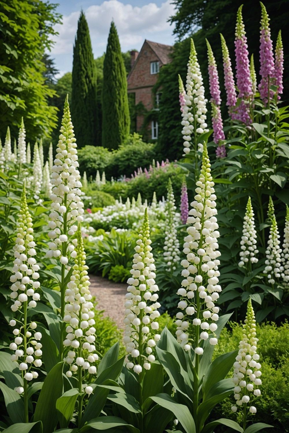 Pair Foxgloves With Lily of the Valley for Drama