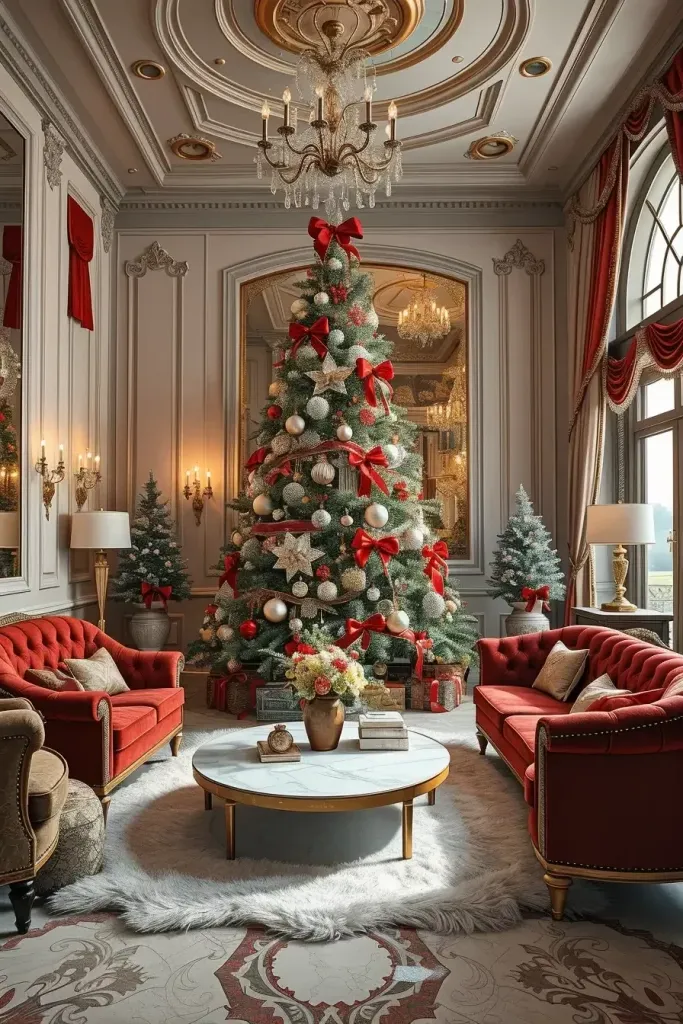 Luxury Inspiration for Red and Silver Trees - photo 2