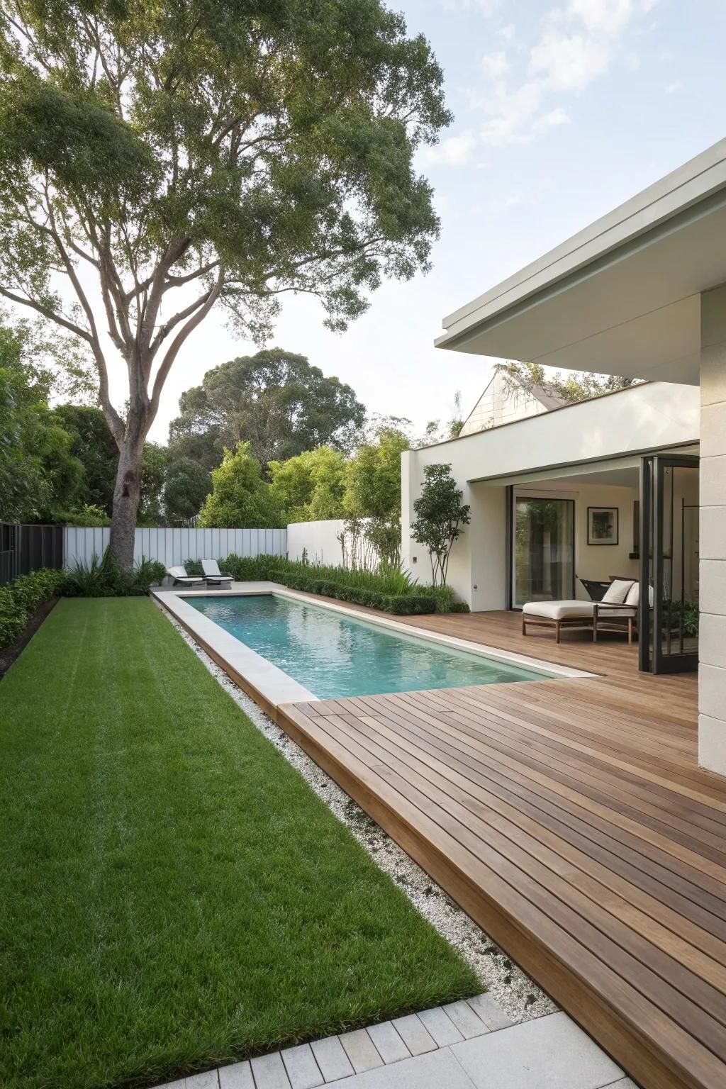 Try a Minimalist Pool Design