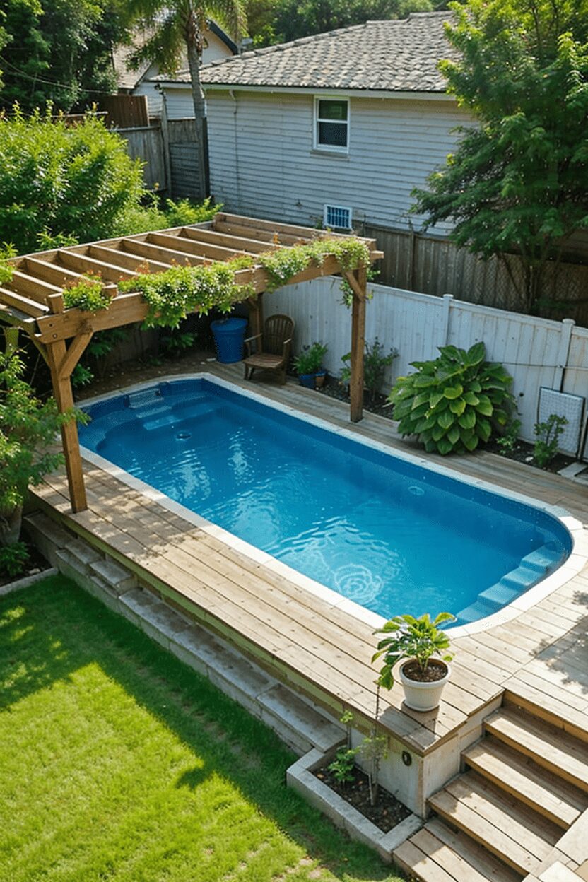 6. Privacy Fence and Pergola Setup - photo 6