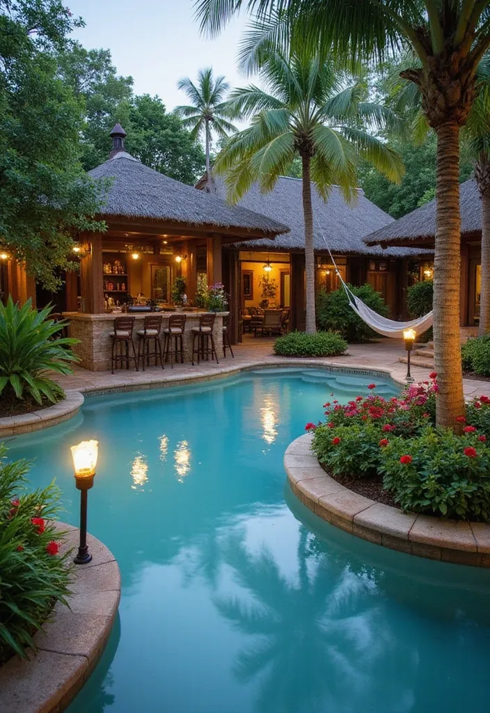 3. A Tropical Paradise at Home