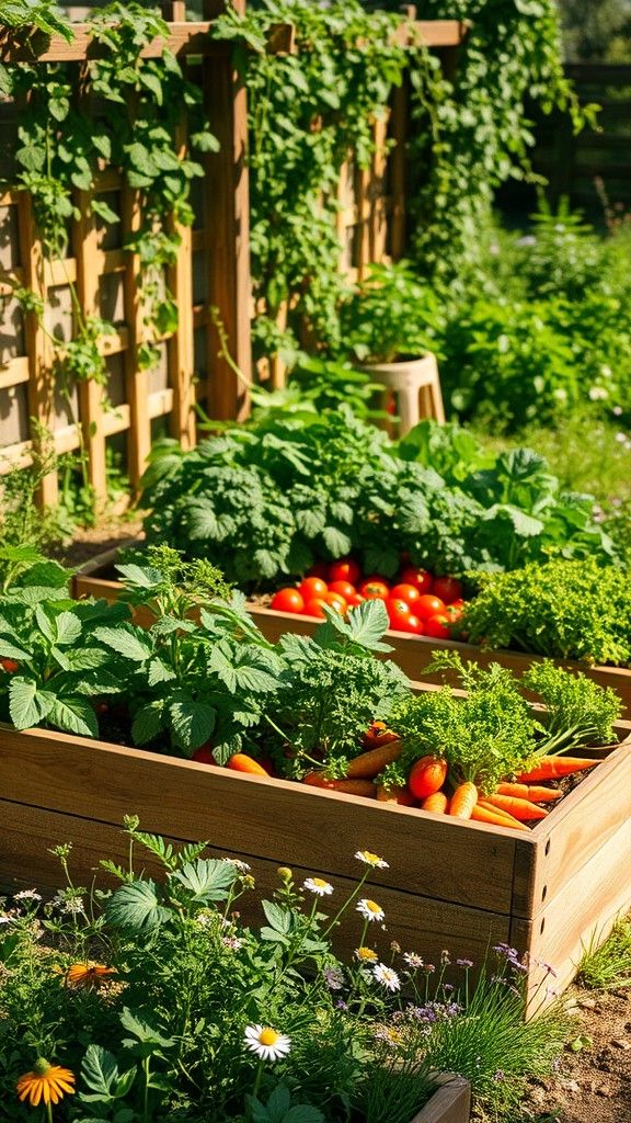 Grow a Cottage-Style Vegetable Patch