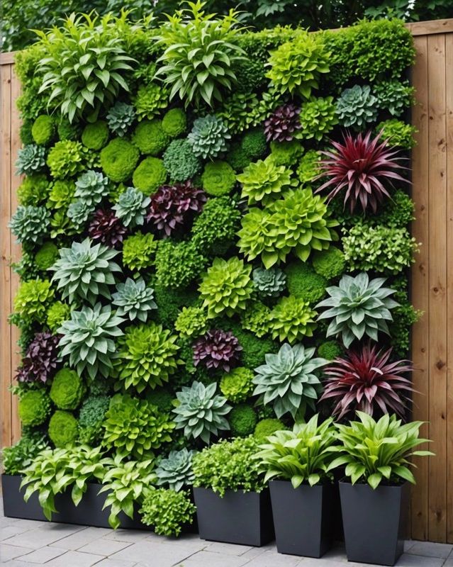Living Wall Border Design
