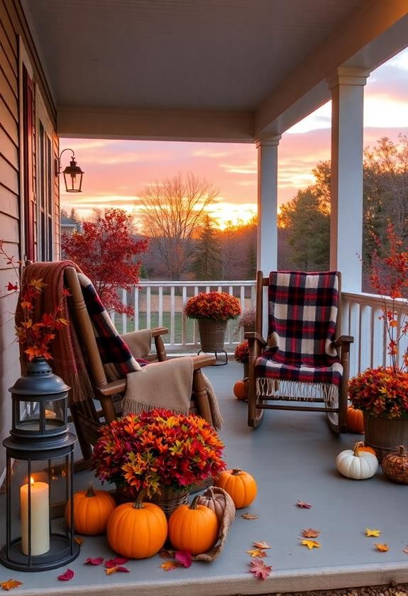 Layering Plaid Blankets