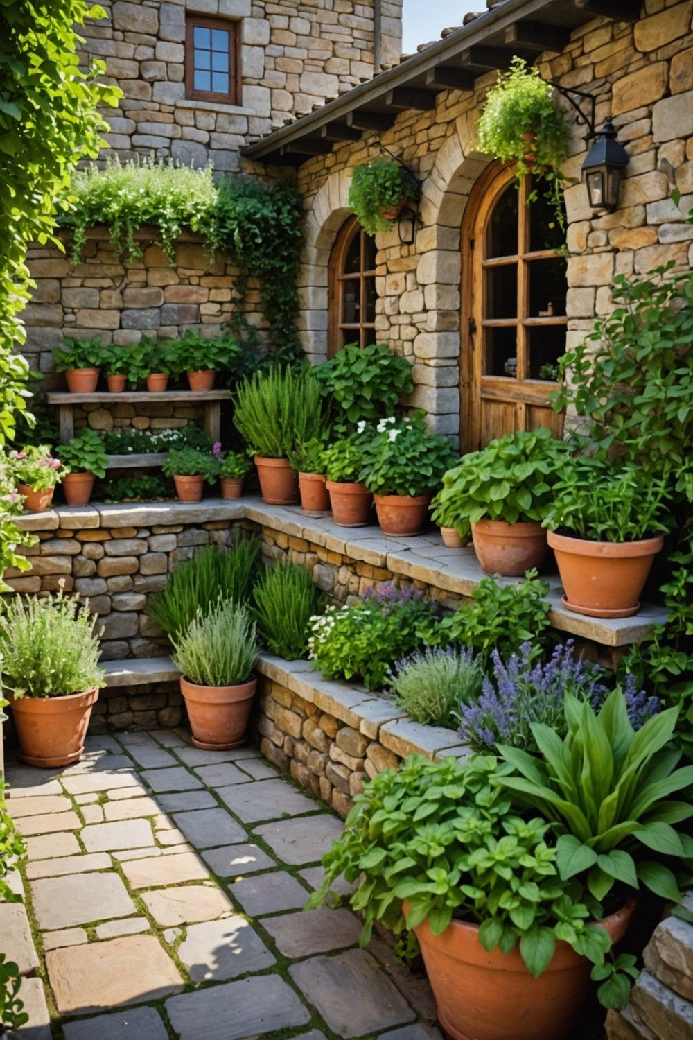 Cozy Herb Garden Nooks
