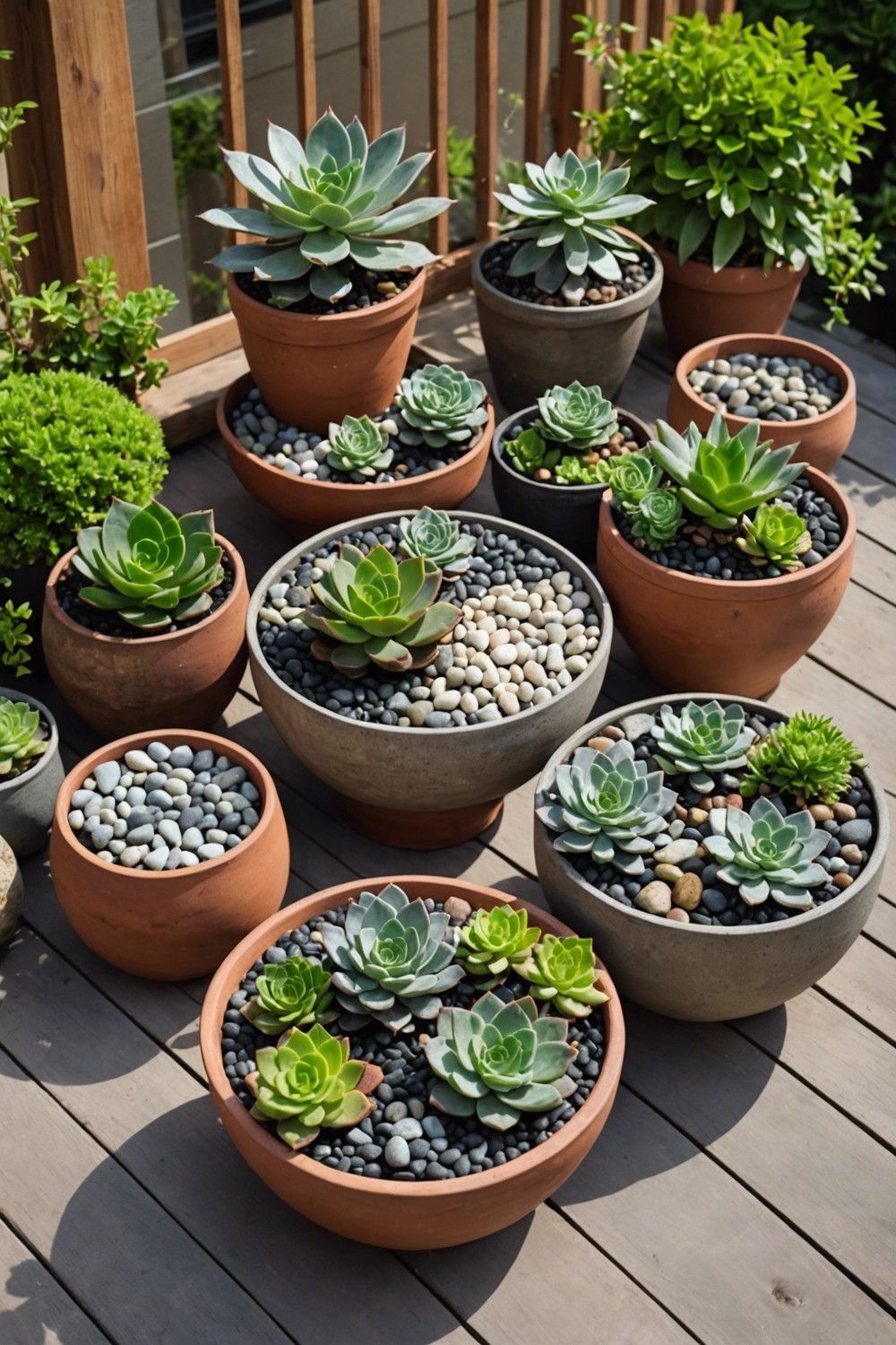 Portable Succulent Container Gardens