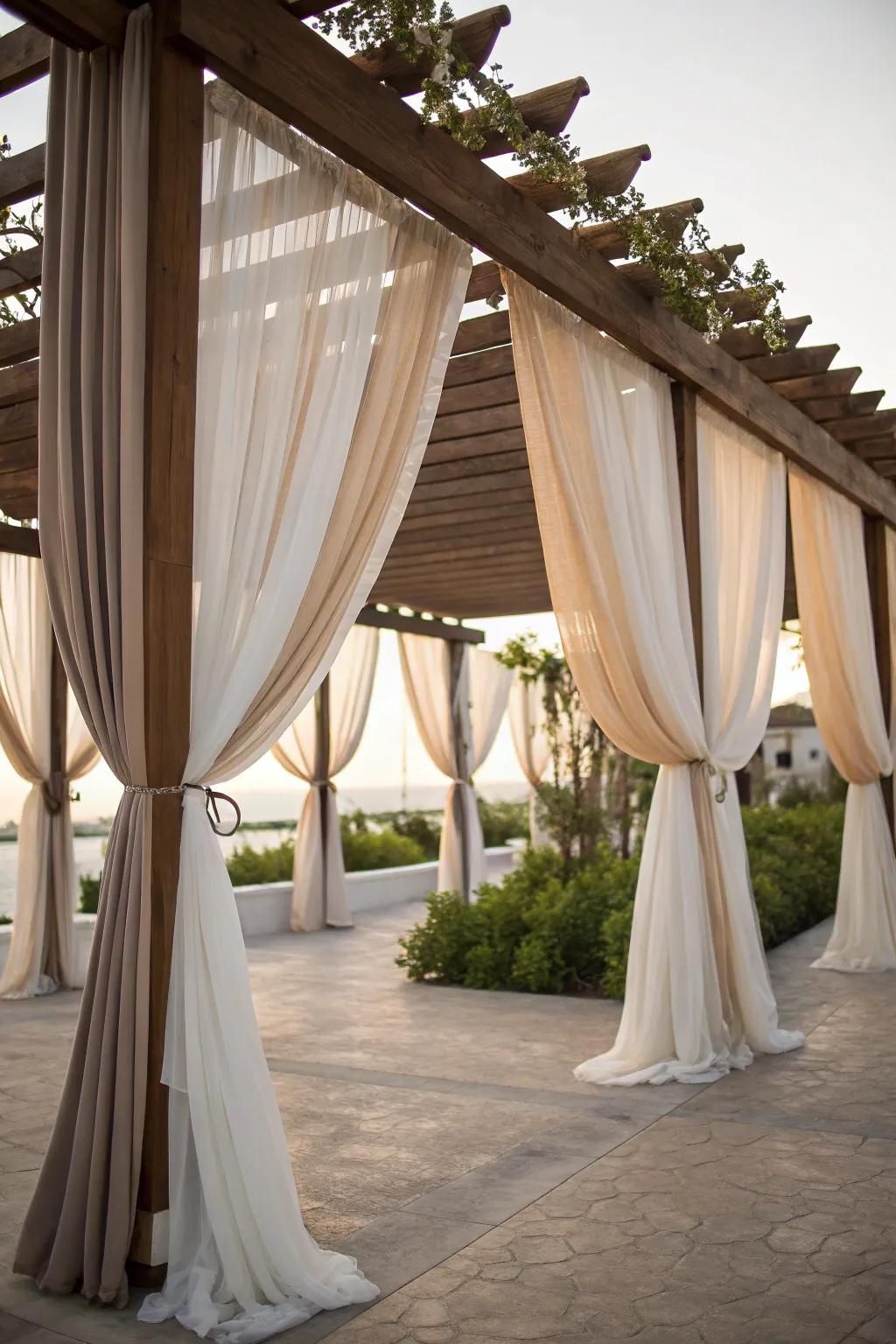 15. Add Depth With Layered Drapes