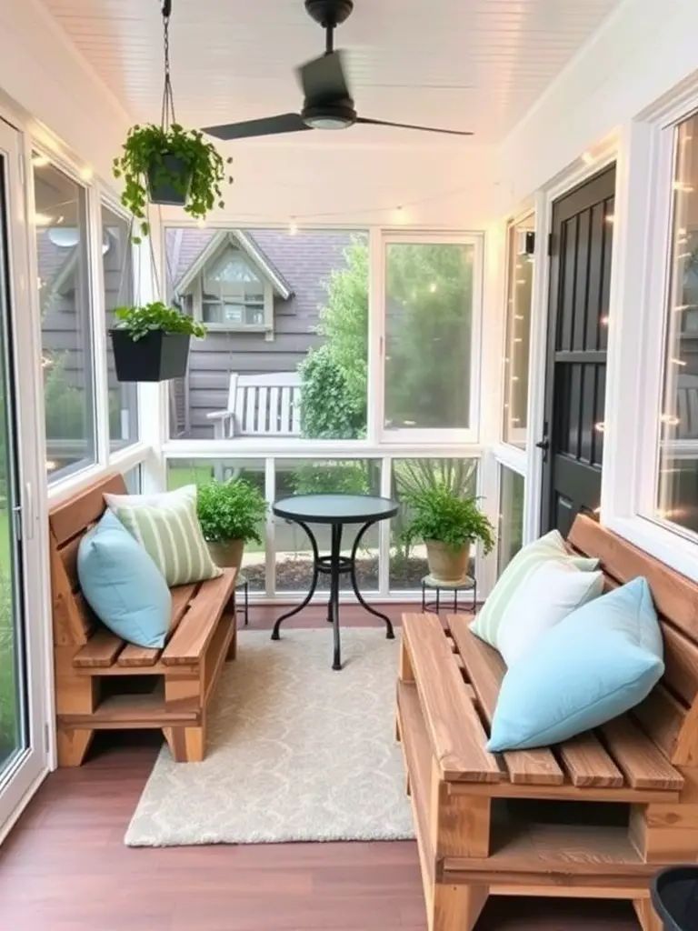 2. Budget-Friendly Screened Porch Update