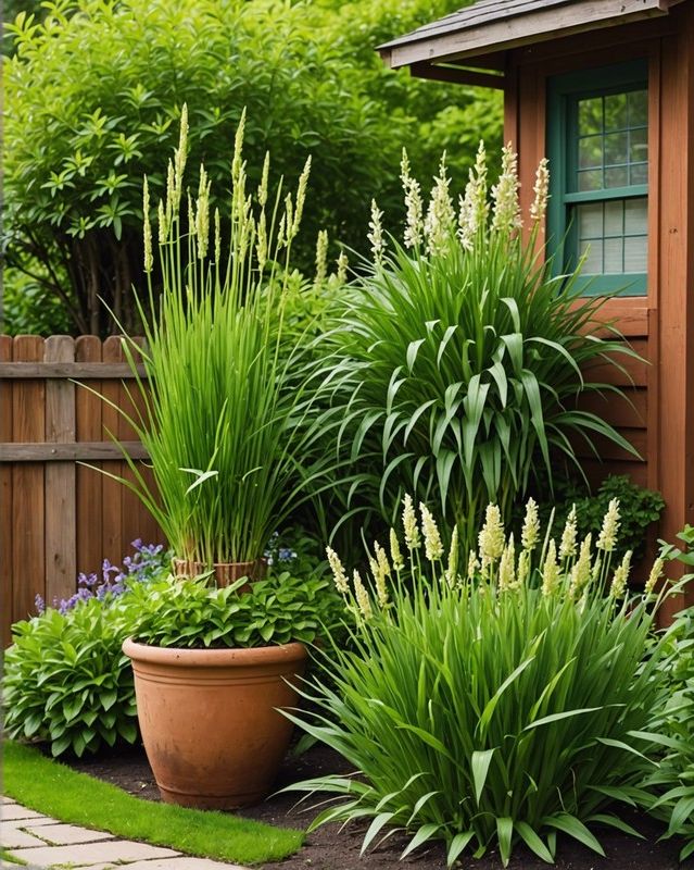 Combining Lemongrass and Bird Feeders