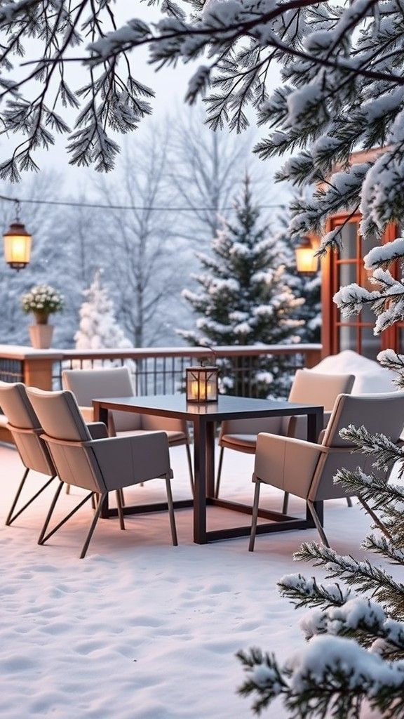 Choosing Snow-Safe Outdoor Furniture