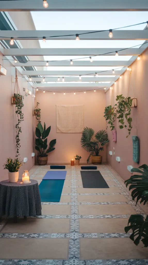 Serene Yoga Studio Design