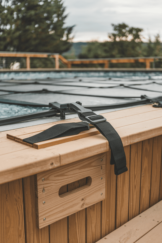 23. Deck Design With Built-In Pool Cover