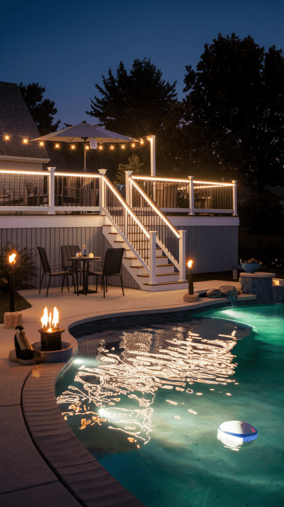 Creative Lighting Ideas for Your Pool Deck - photo 2