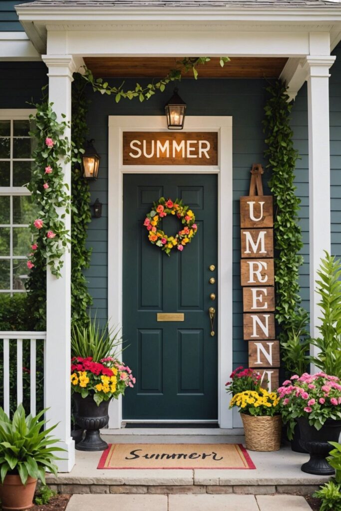 Add Character With Summer Signs and Decals