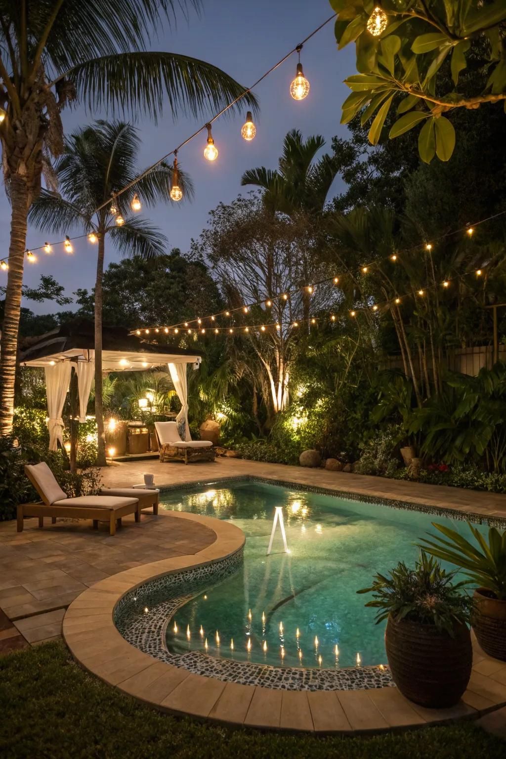 Set the Mood with Outdoor Lighting