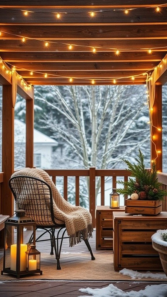 Upcycled Decor for Winter